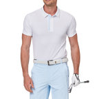 ダイヤモンド柄の涼しげなジャカード半袖シャツ