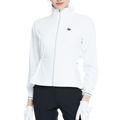 ゴルフ用防風撥水長袖ジャケット（ホワイト）