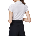 3D刺繍カラー半袖トップス