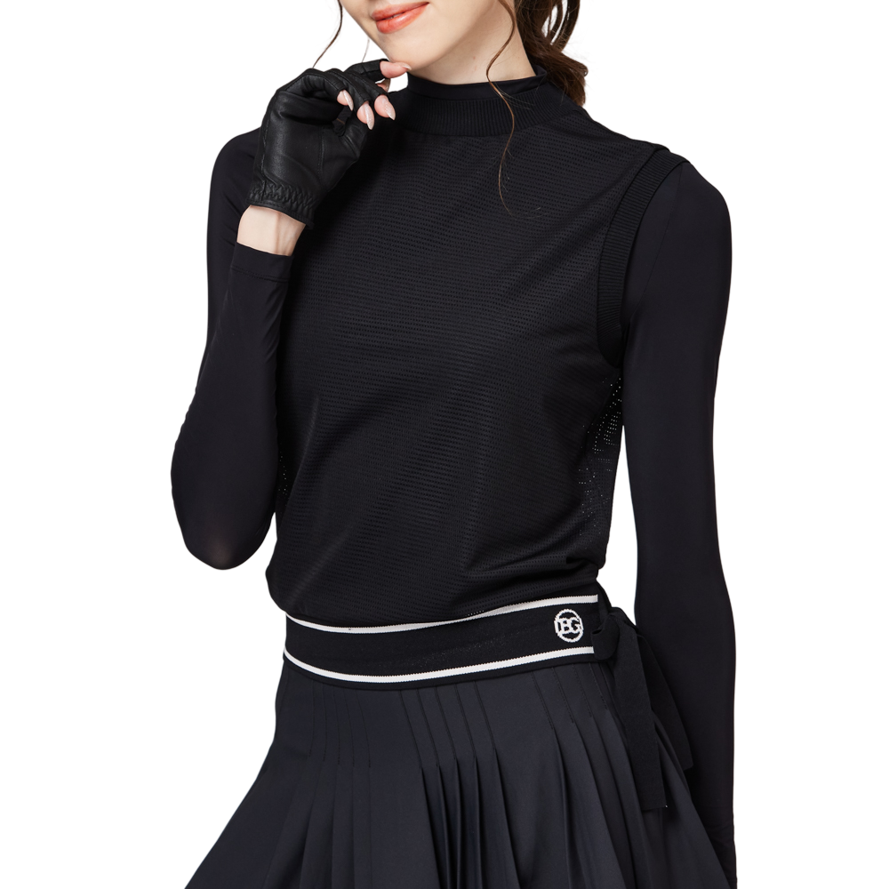 メッシュフェイクツーピース日焼け止めアイスシルクスリーブカバー