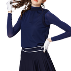 メッシュフェイクツーピース日焼け止めアイスシルクスリーブカバー