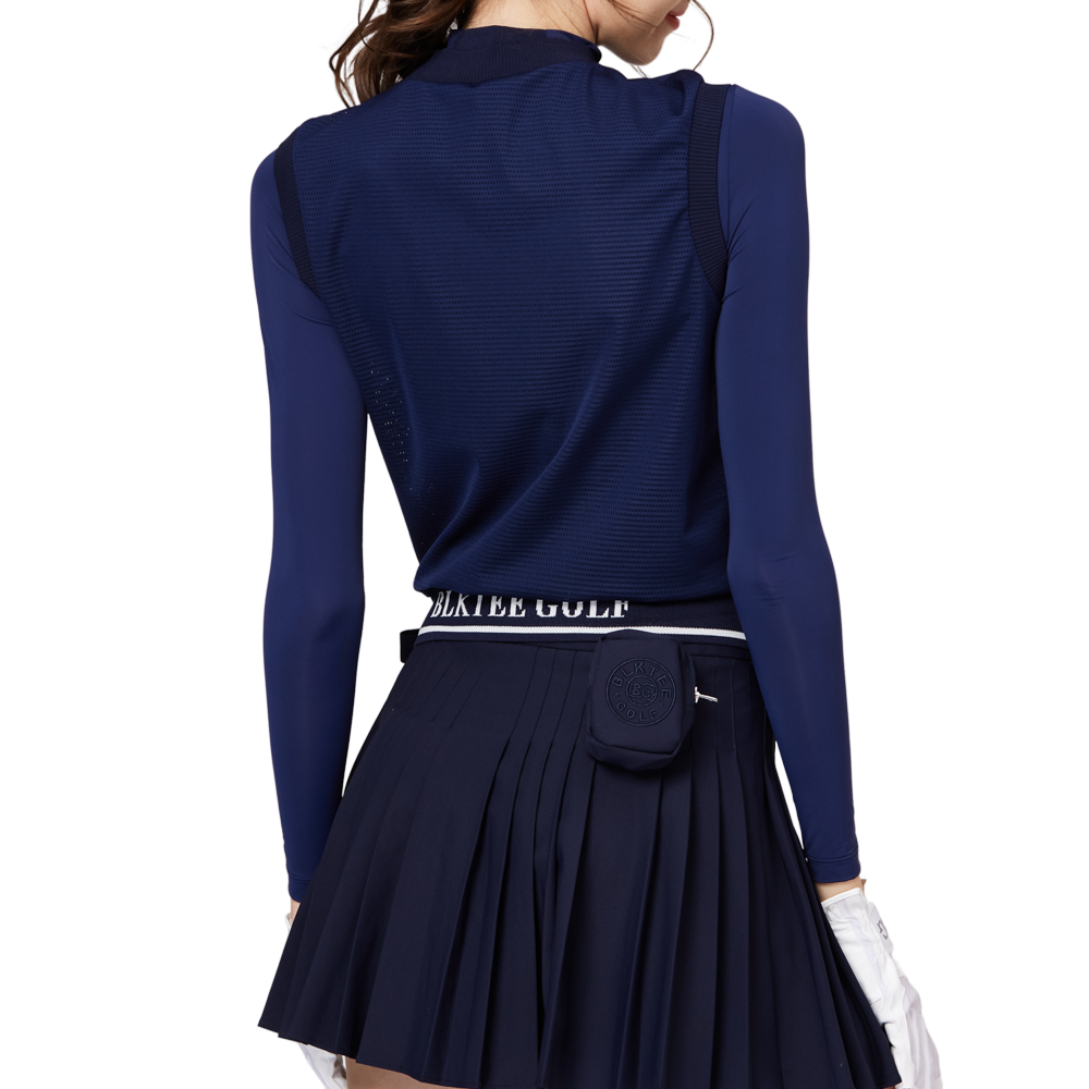 メッシュフェイクツーピース日焼け止めアイスシルクスリーブカバー