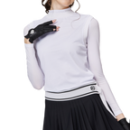 メッシュフェイクツーピース日焼け止めアイスシルクスリーブカバー