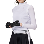 メッシュフェイクツーピース日焼け止めアイスシルクスリーブカバー