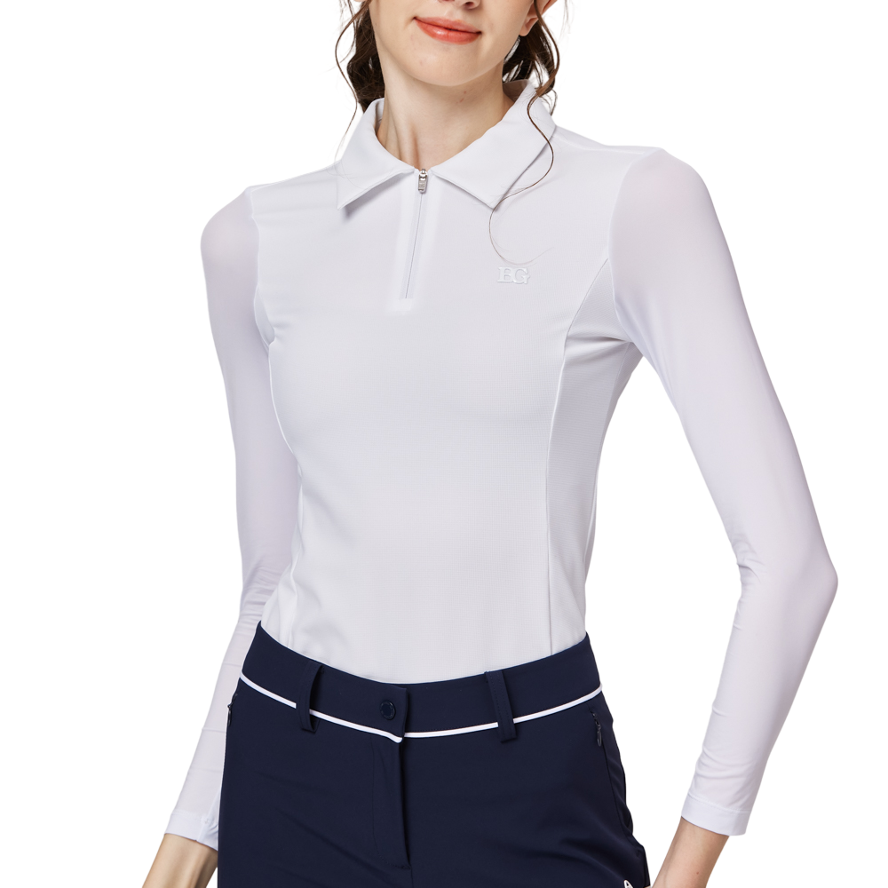 ジッパー付きラペルアイスシルクサンプロテクションスリーブ