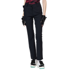 ハイウエストフレアレディースパンツ