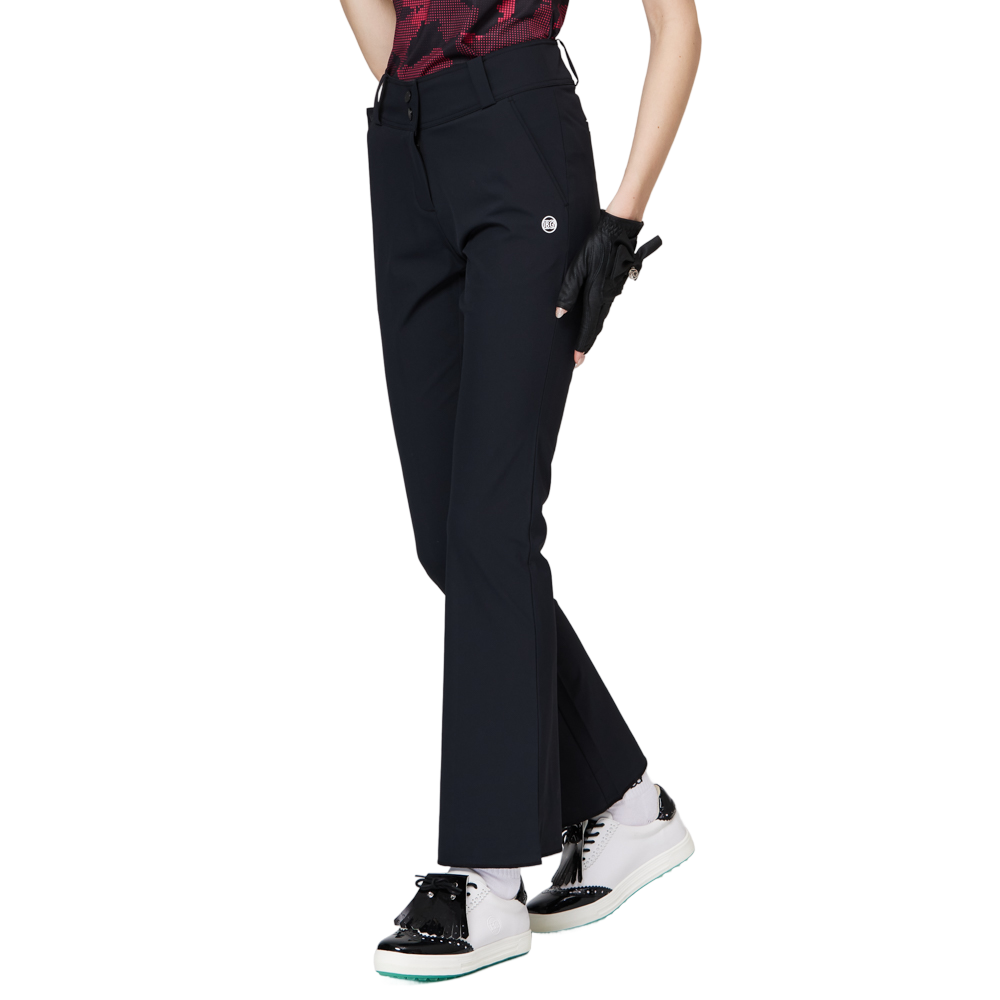 ハイウエストフレアレディースパンツ