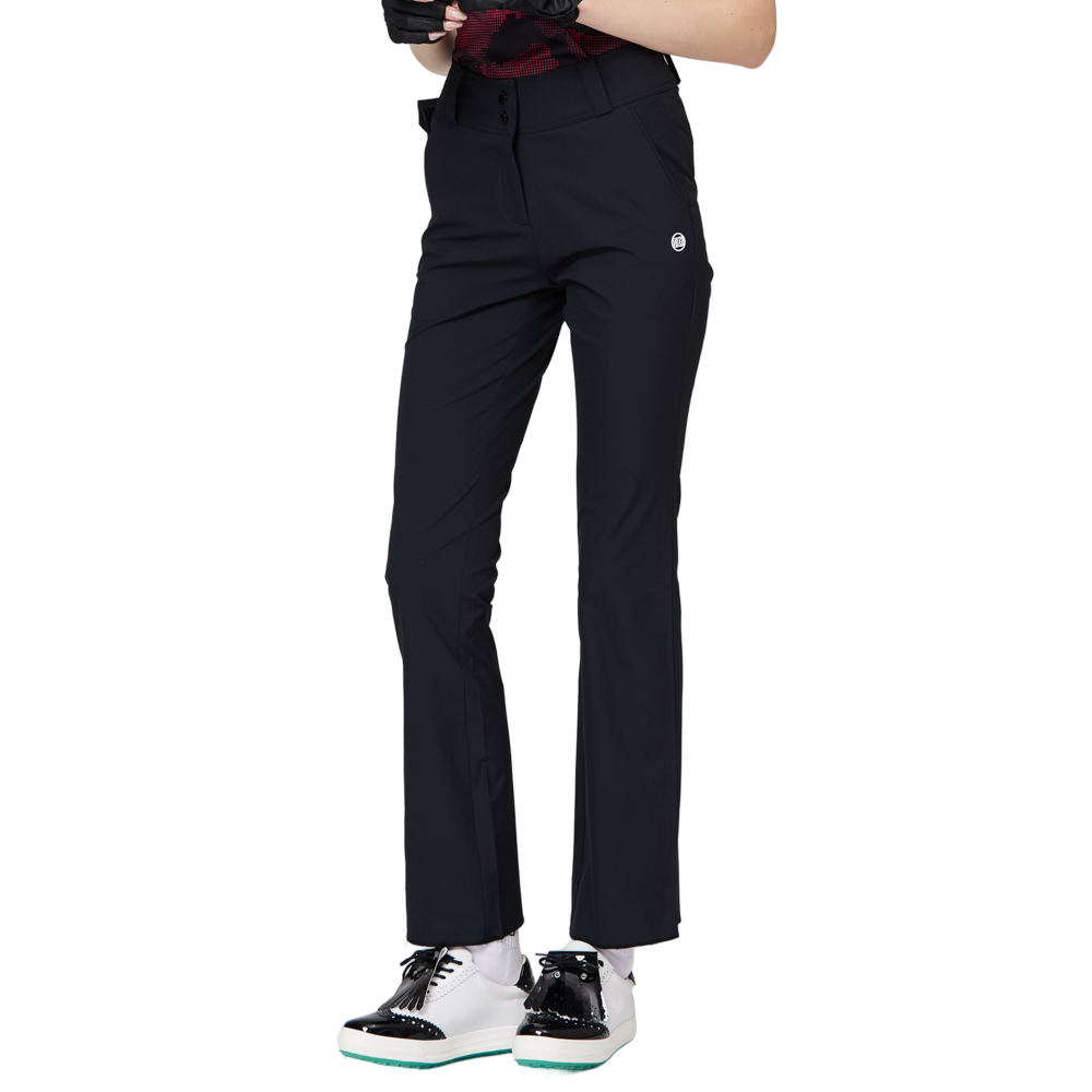 ハイウエストフレアレディースパンツ