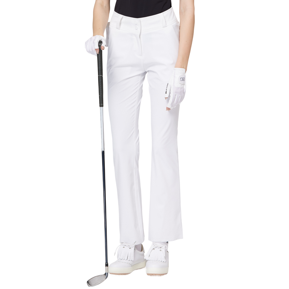 ハイウエストフレアレディースパンツ