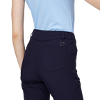 高伸縮性フレアレディースパンツ