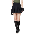 ハイウエストのレディースプリーツスカート