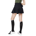 ハイウエストのレディースプリーツスカート