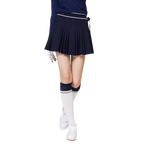 ハイウエストのレディースプリーツスカート