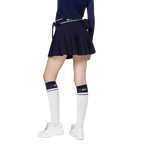 ハイウエストのレディースプリーツスカート