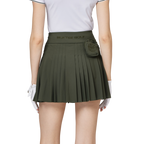 ハイウエストのレディースプリーツスカート