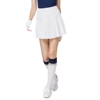 ハイウエストのレディースプリーツスカート