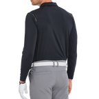 男斐樂絲翻領長袖(黑)