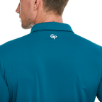 Men's high-density breathable lapel long-sleeved shirt (dark green)