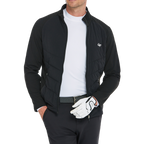 Men's Thick, Padded Warm Jacket (Black)