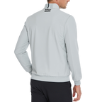 メンズ軽量防風撥水ウィンドブレーカー（ライトグレー）