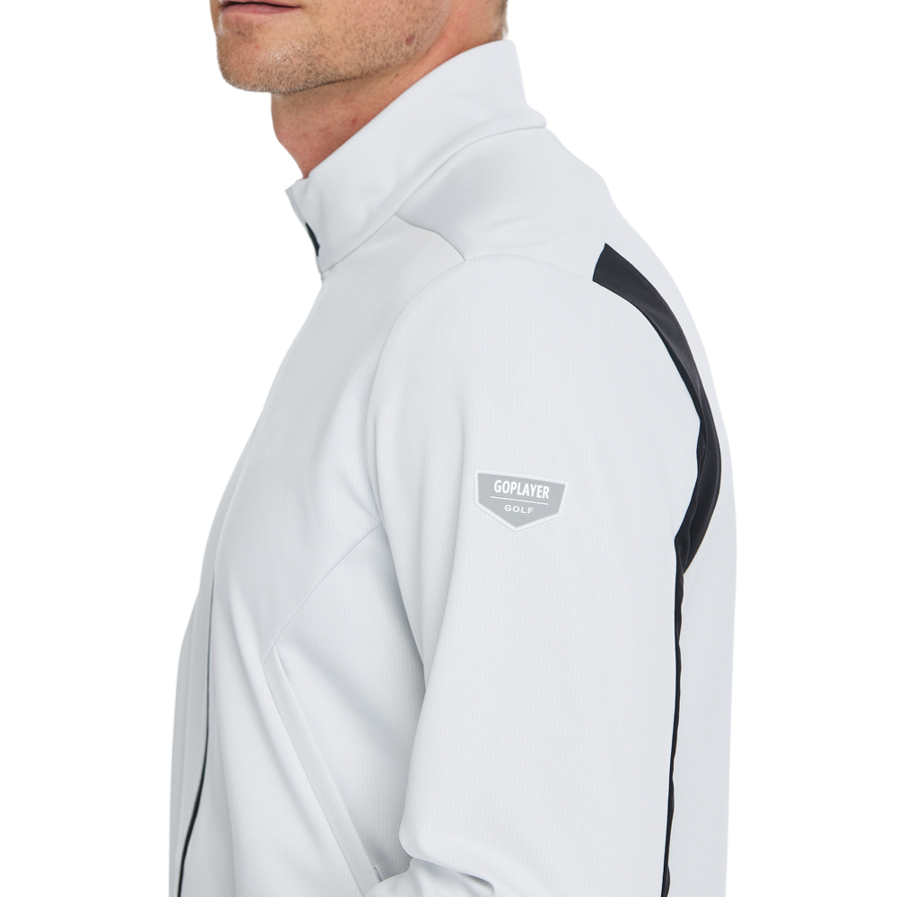 メンズ ボルカニックロック フリースソール ウォームジャケット（ホワイト）