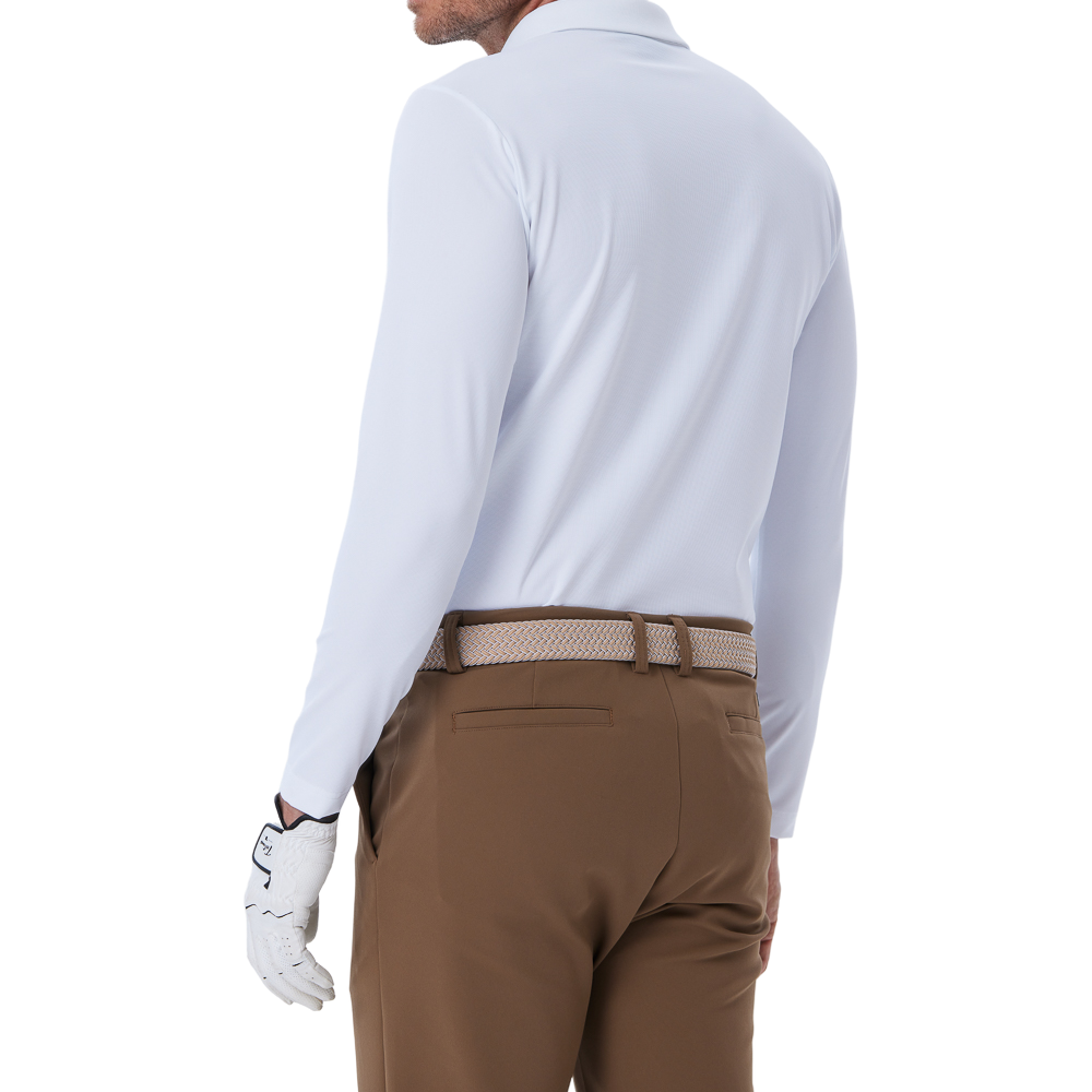 滌氨暗紋提花男長袖