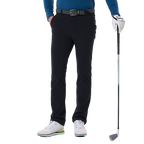 消光四面彈磨毛底男士長褲