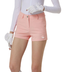 GoPlayer レディース ゴルフ ツーパーパス スカート (ピンク)