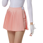 GoPlayer レディース ゴルフ ツーパーパス スカート (ピンク)