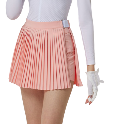 GoPlayer Women's Golf Two-Purpose Skirts (Pink)