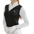 GoPlayer レディース ワンピース 日焼け止めスリーブ ジャンパー (ブラック)