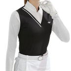 GoPlayer レディース ワンピース 日焼け止めスリーブ ジャンパー (ブラック)