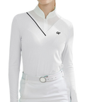 GoPlayer レディース ワンピース 日焼け止めスリーブ オーバーシャ​​ツ (ホワイト)