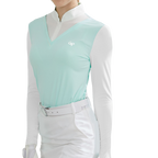 GoPlayer レディース ワンピース 日焼け止めスリーブ ジャンパー (ライトグリーン)