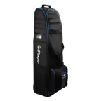 GoPlayer travel bag with wheels (black with blue)