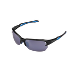 GoPlayer ハーフフレーム サングラス (ブラックフレーム シルバーメッキ)