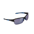 GoPlayer ハーフフレーム サングラス (ブラックフレーム シルバーメッキ)