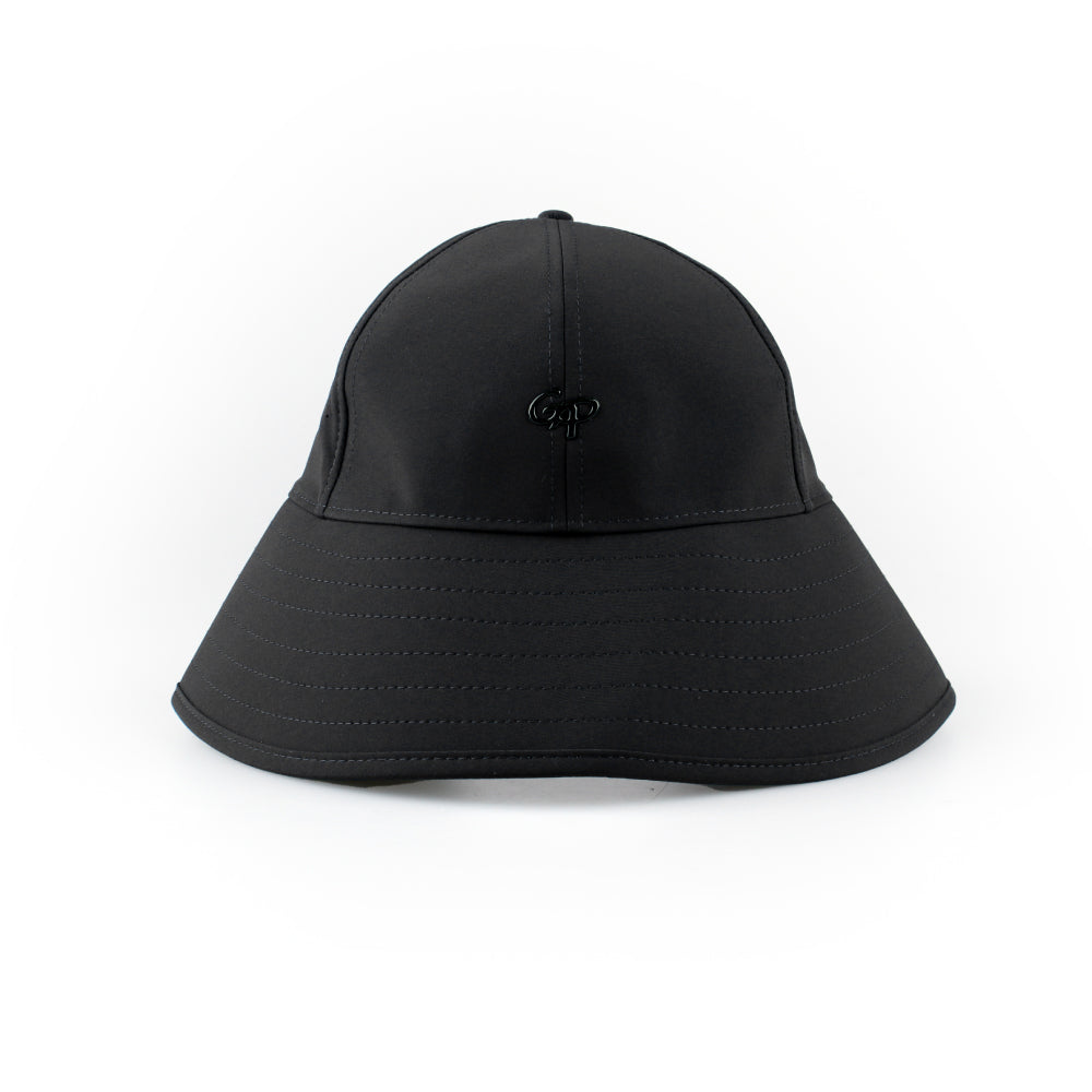 GoPlayer Ladies Golf Punching Sun Visor Cap (Black)