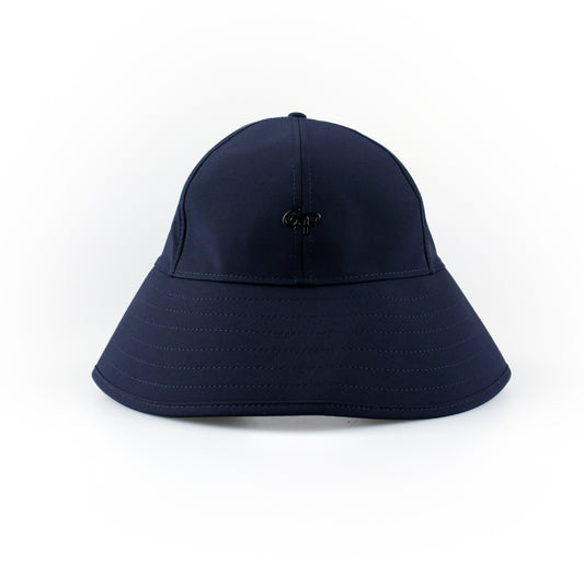 GoPlayer Women's Golf Punching Sunshade Cap (Navy Blue)