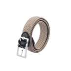 GoPlayer Men's Golf Elastic Belt (Beige)